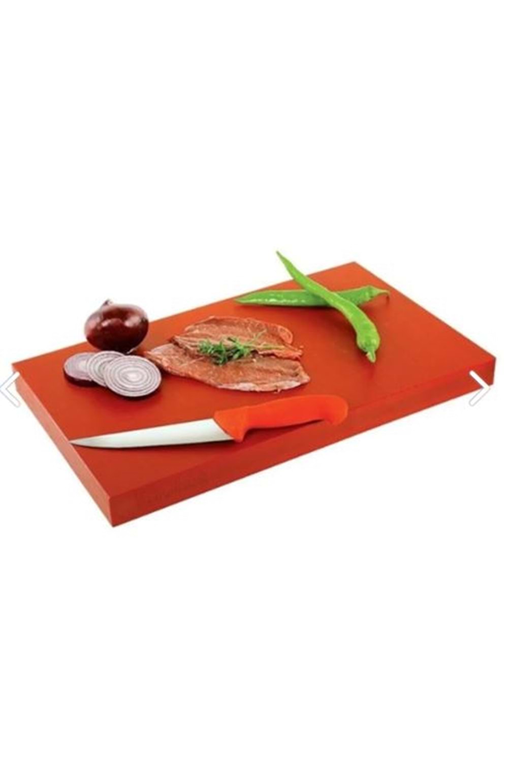 Polietilen Kesme Tahtası Kırmızı 20*30*1 Kalınlık Kasap Şarküteri Levha