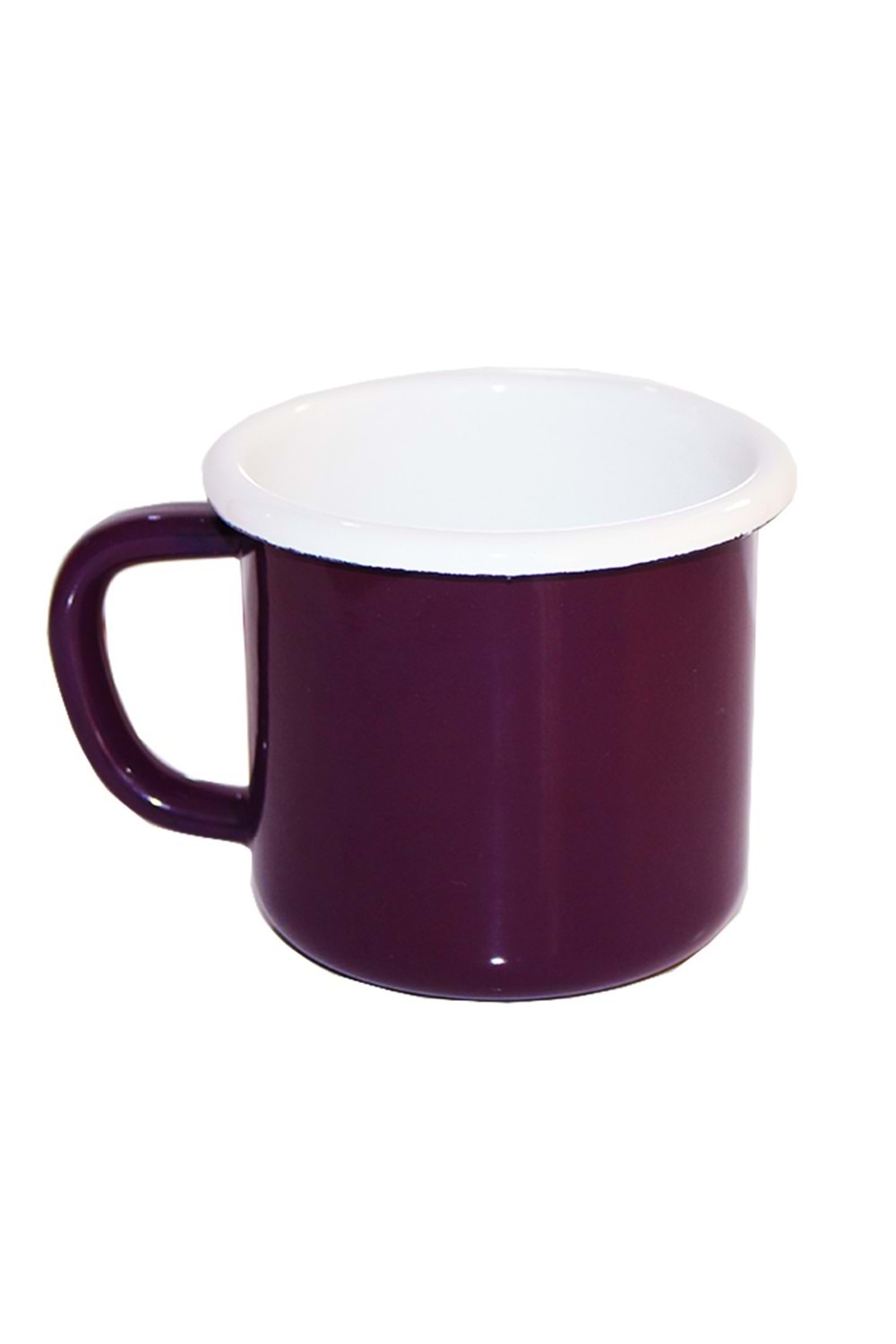Mor Emaye Kupa 360 ml Kulplu Bardak 2036
