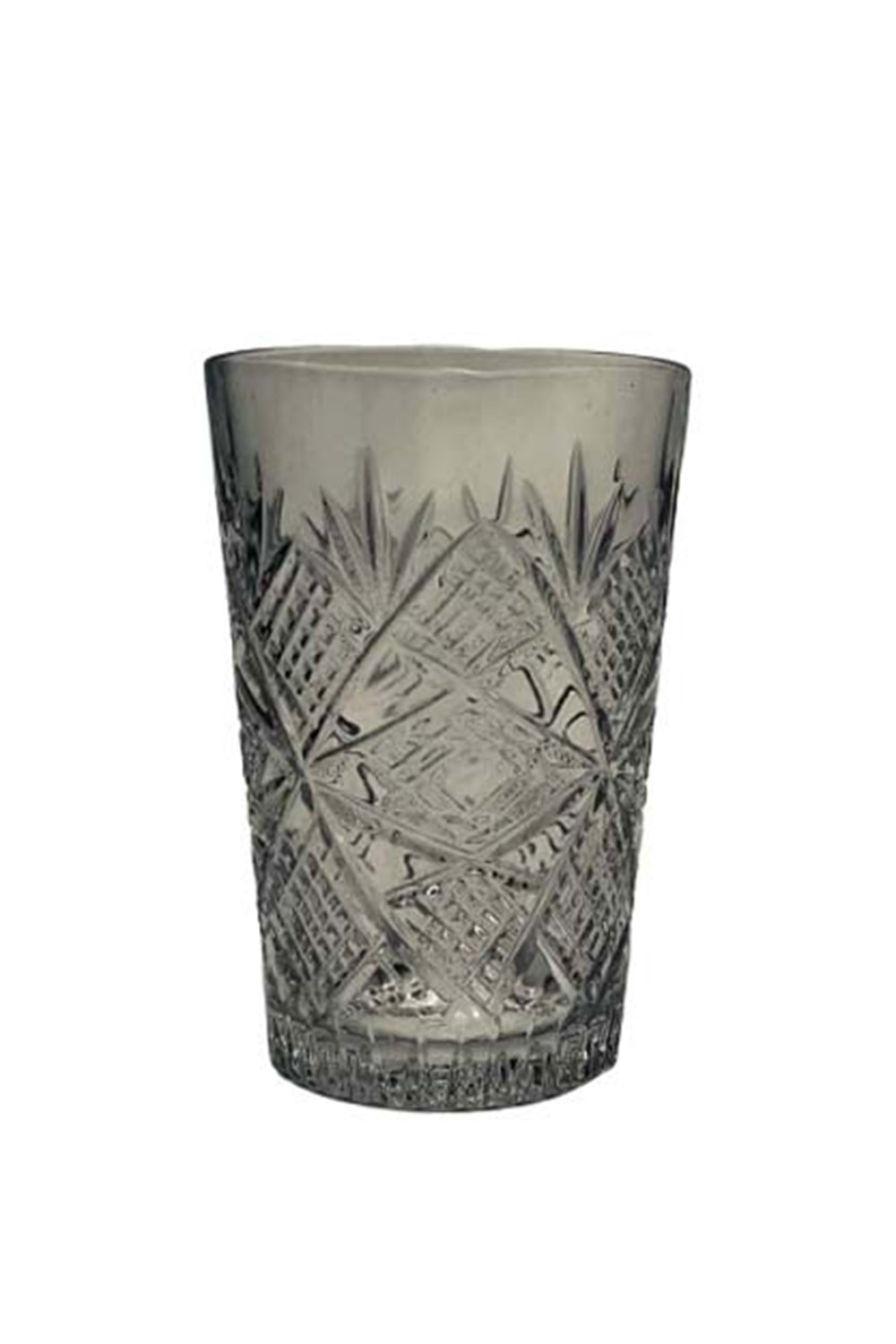 Göz Dekor Kristal Kesme Su Bardağı 6 ADET Bardak