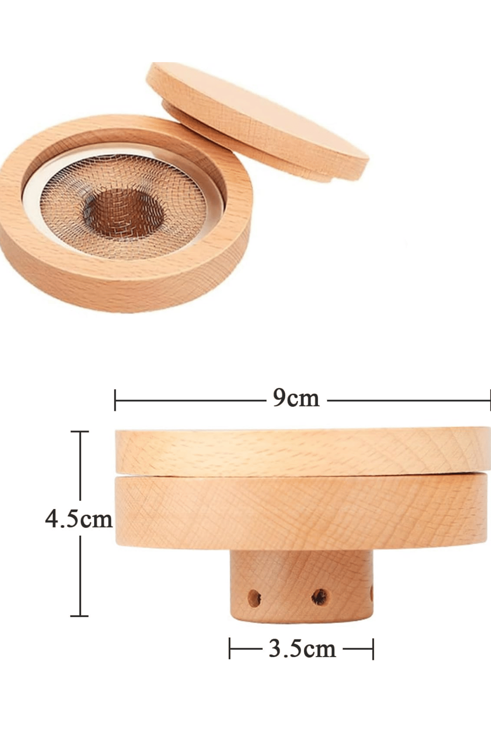 Premium Viski Tütsüleme Seti – Ahşap Kapaklı Cam Smoke Infuser, Kokteyl Aromalandırma