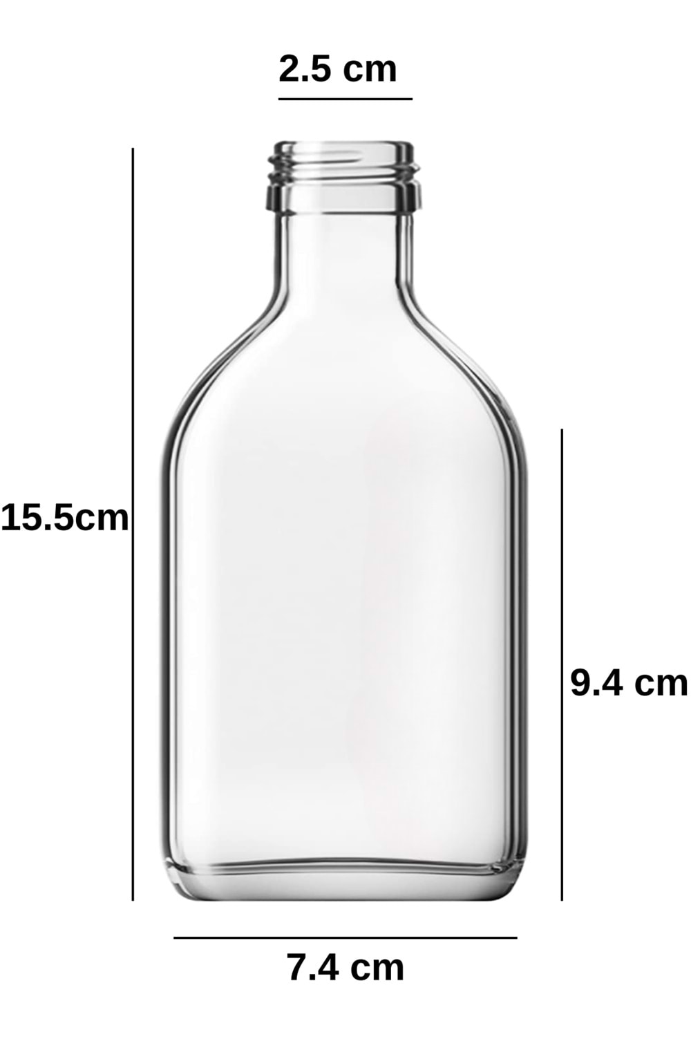 10 Adet Cold Brew Şişesi – 200 ml Yassı Cam Şişe, Plastik Kapaklı, Soğuk Kahve, Sos Yağdanlık Şişesi