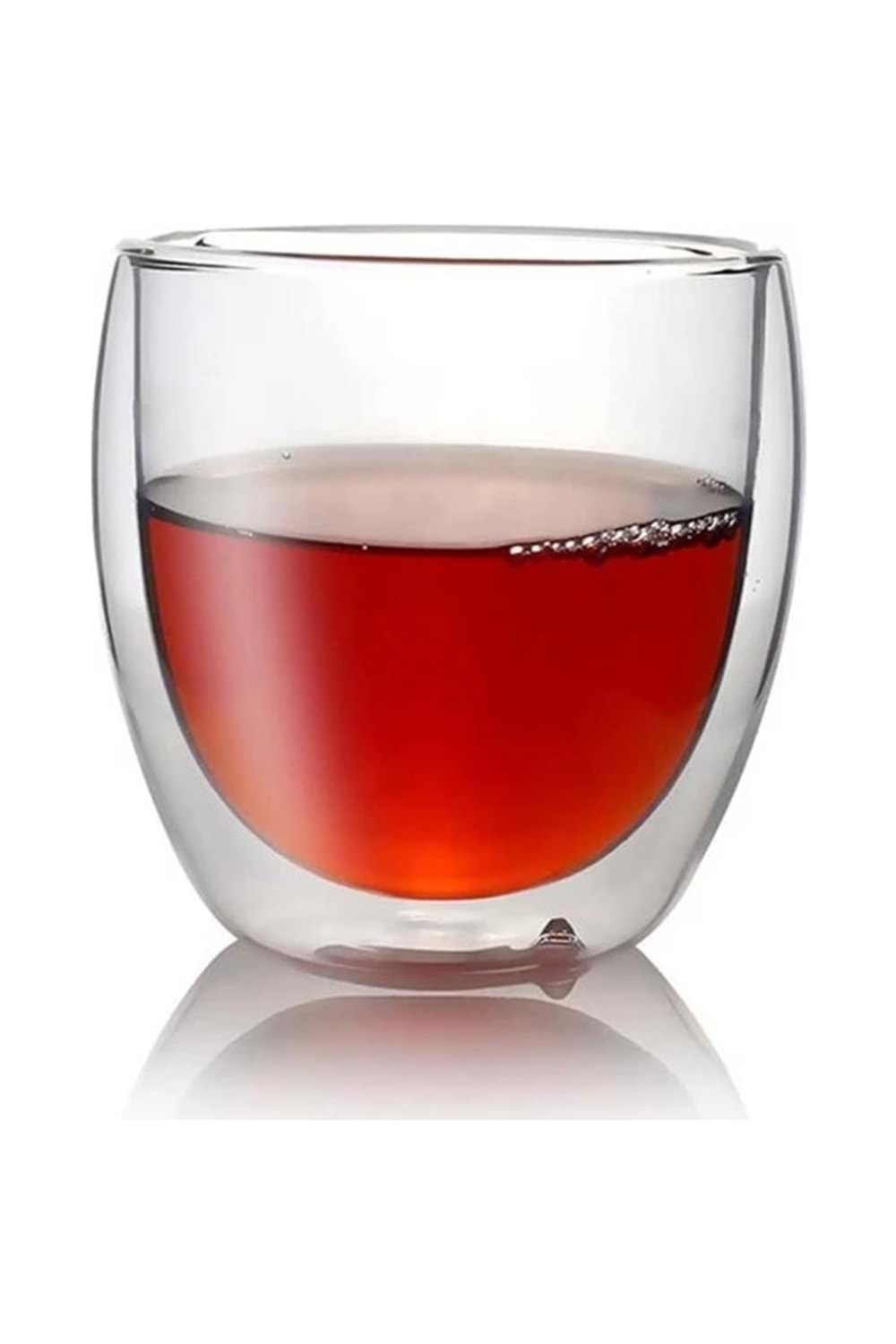 Çift Katman Cam Bardak 250 ml Meşrubat Bardağı ÇKB-250
