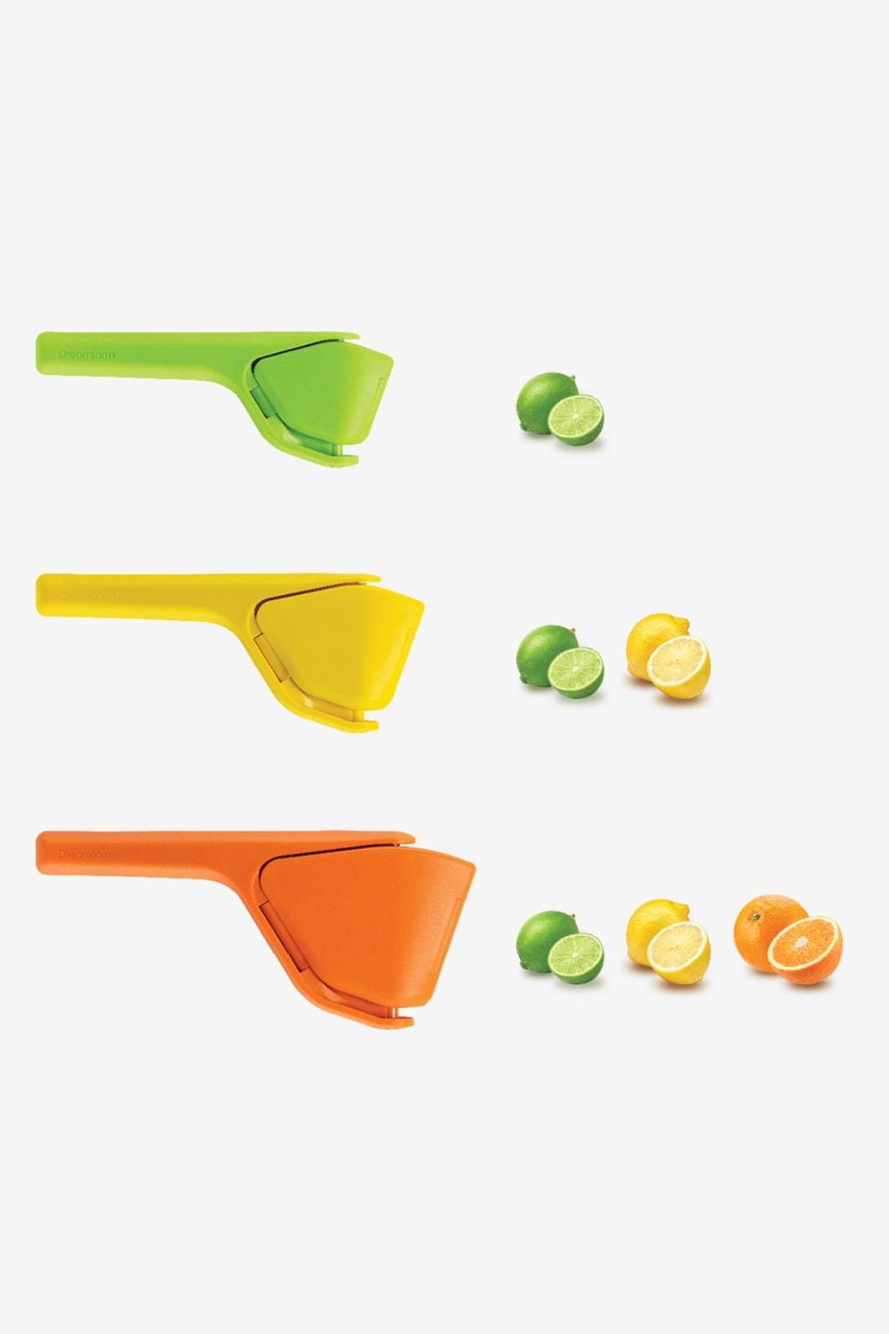 Dreamfarm Fluicer – Kolay Sıkmalı Portatif Lime Sıkacağı Yeşil Sıkacak 23 cm