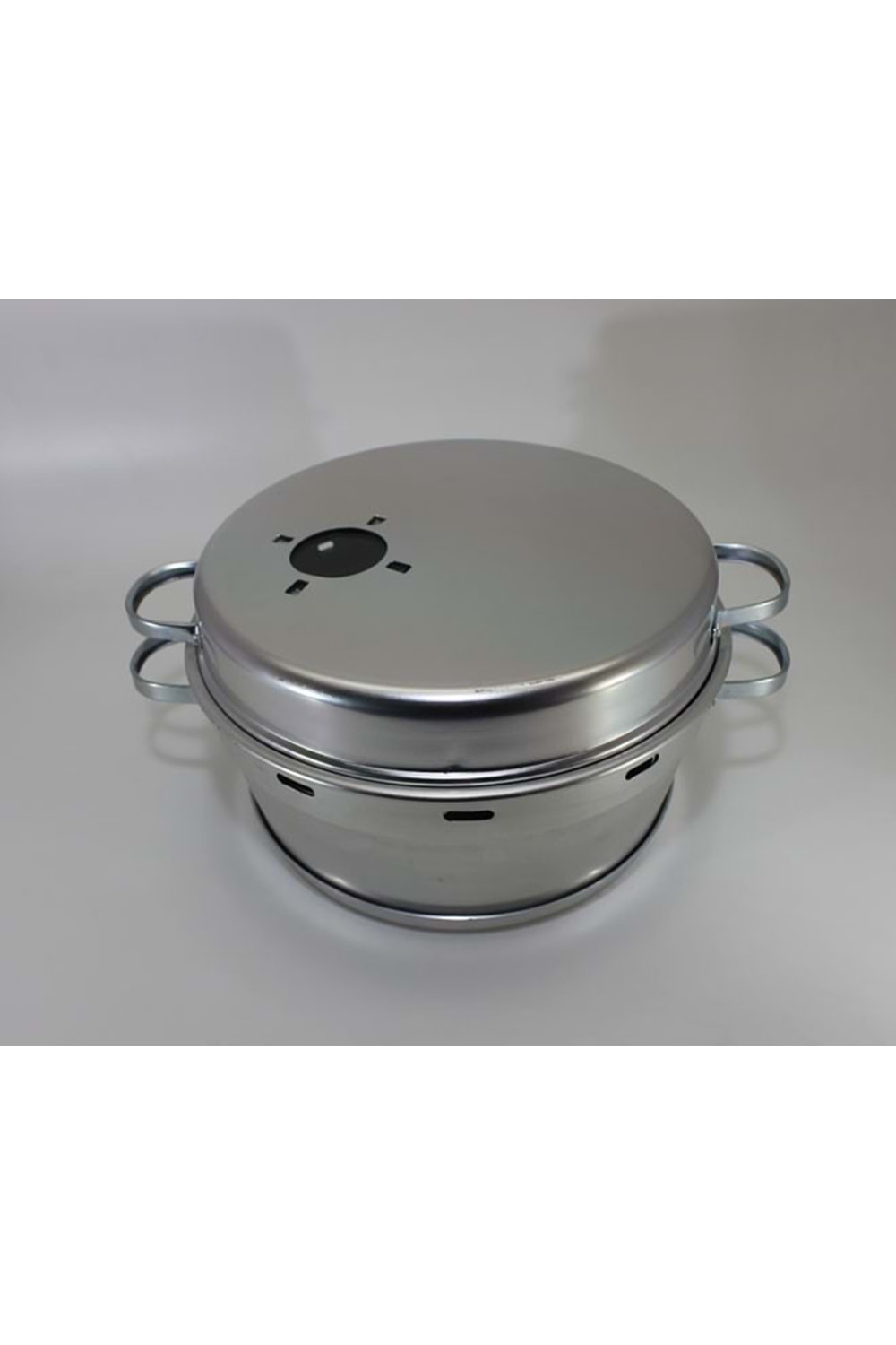 Alüminyum Ocak Üstü Kek Tenceresi 28 cm Eski Usül Kek