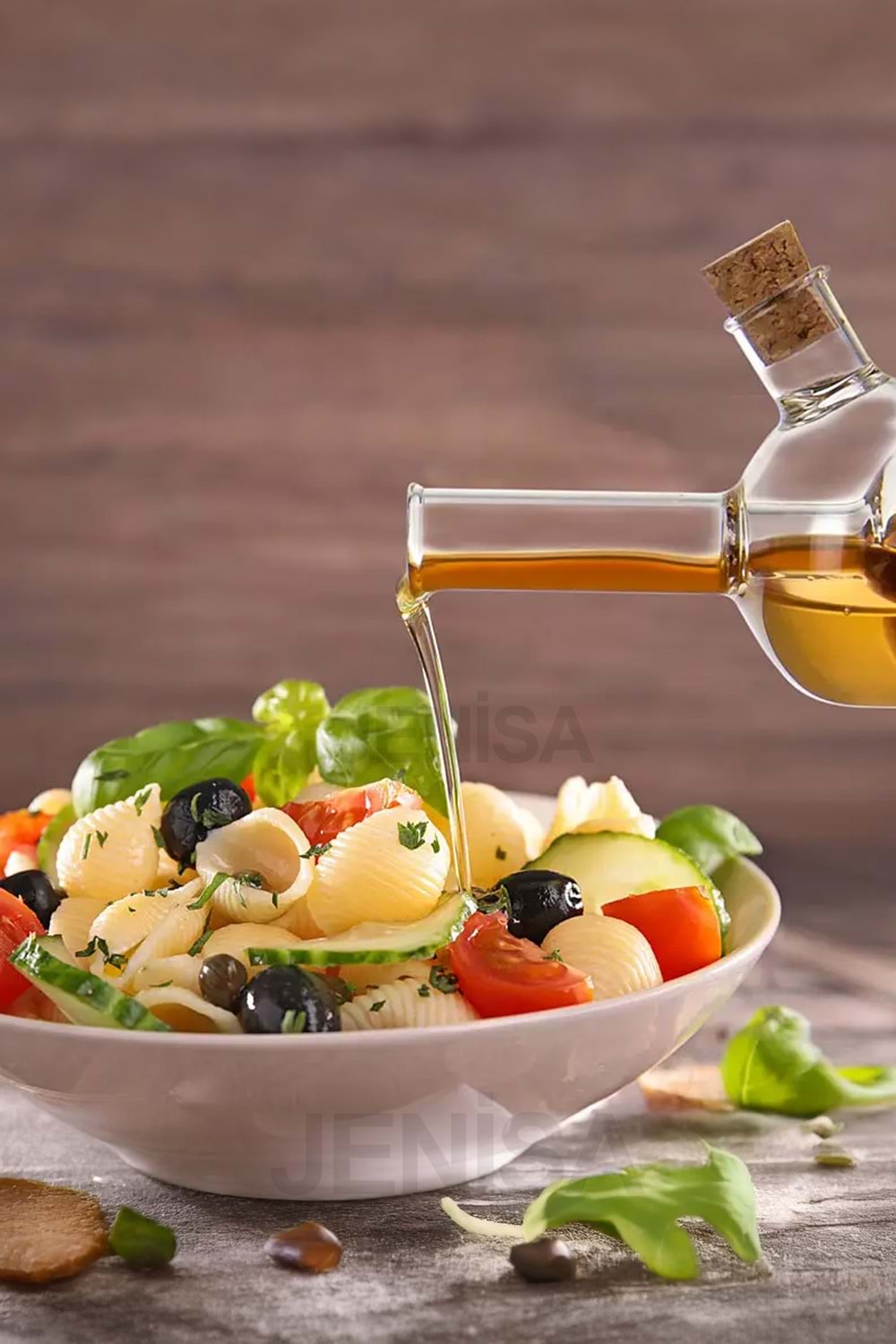 Üç Bölmeli Çift Hazneli Cam Yağdanlık & Sirkelik – 260 ml Zarif Tasarım