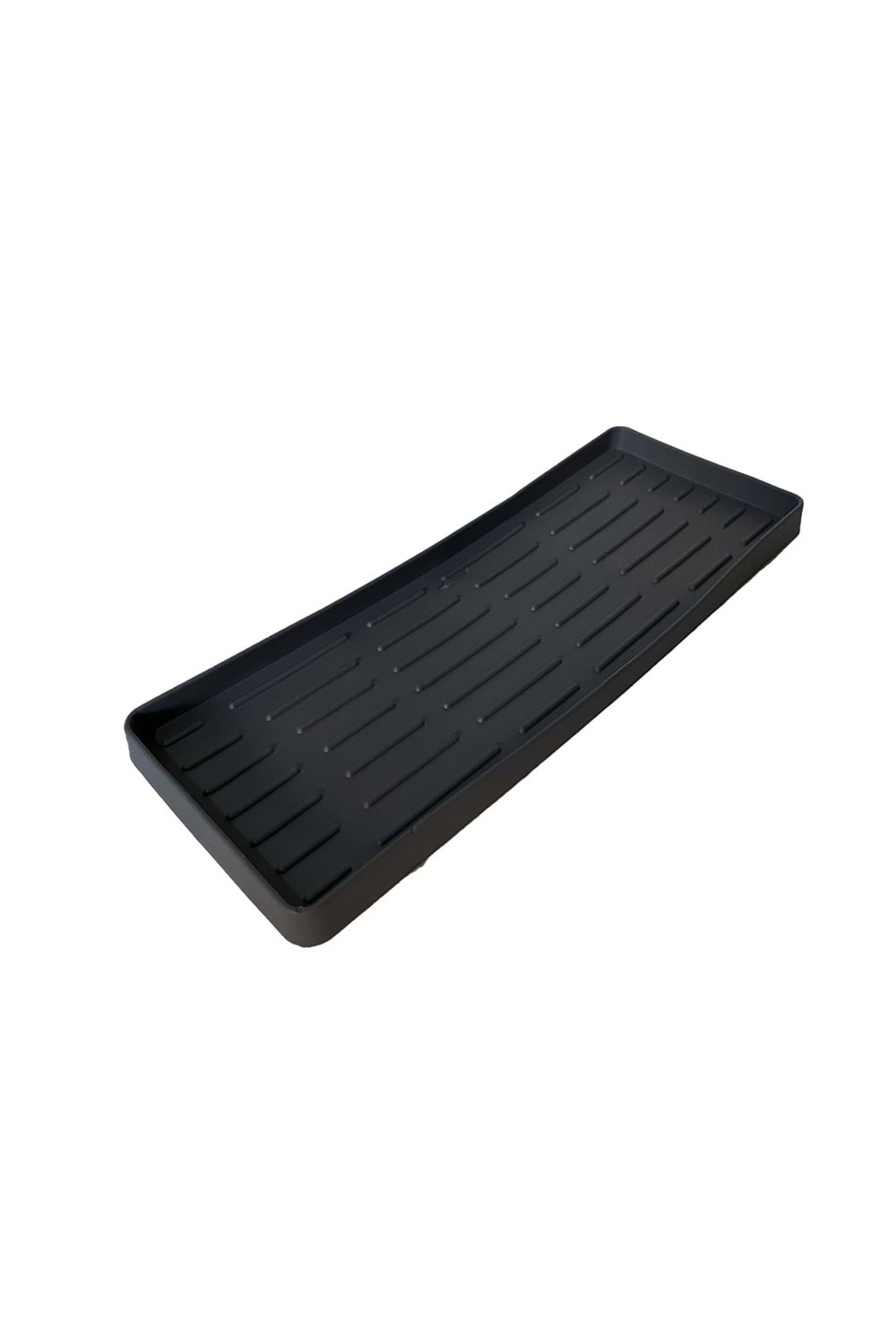 Siyah Silikon Stantlı Akıtmaz Başlıklı 3’lü Yağlık ve Sirkelik Seti - 750 ml & 375 ml Set
