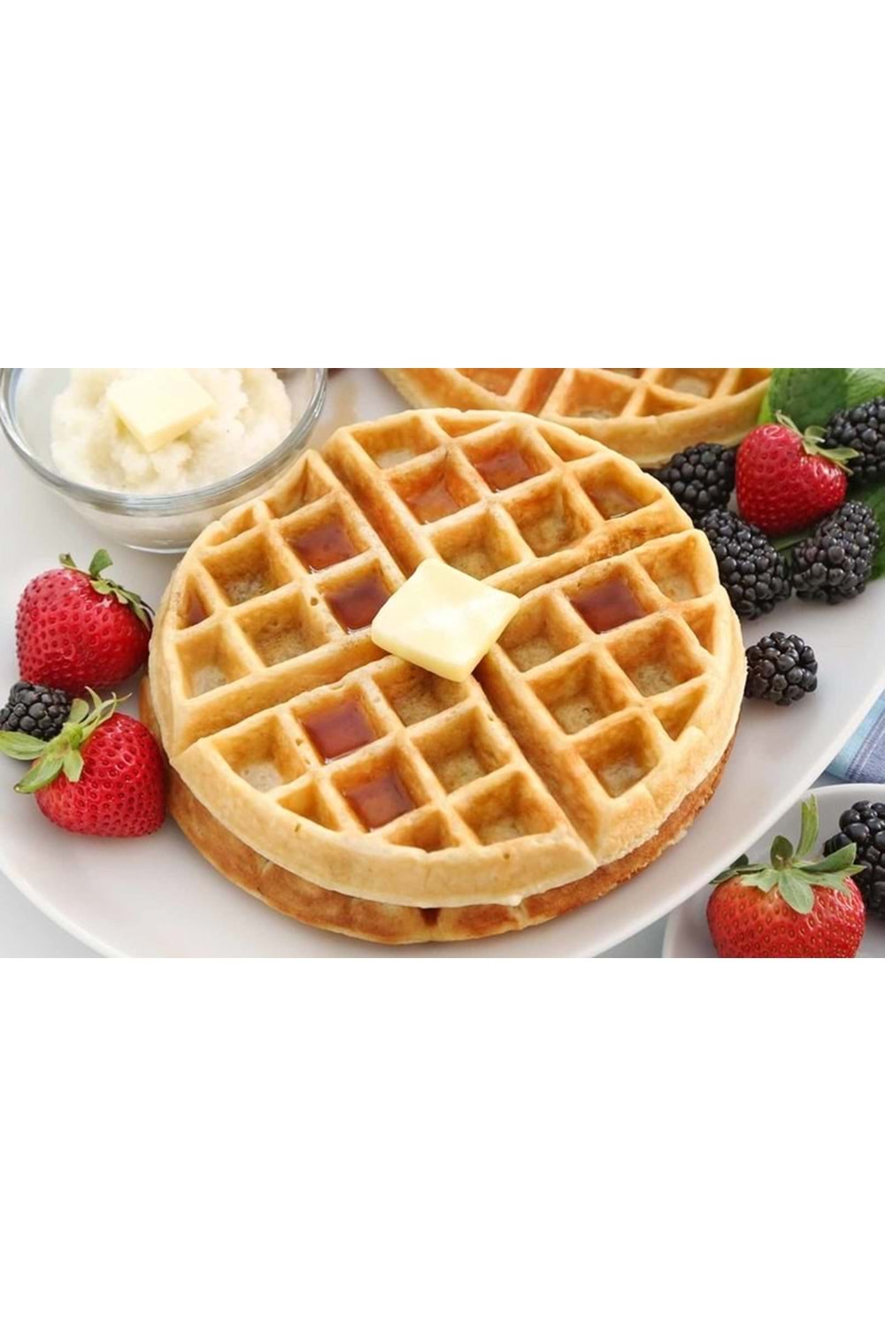 Papilla 26 Cm Waffle Tavası Tak Çıkar Saplı Pratik Waffle Tava