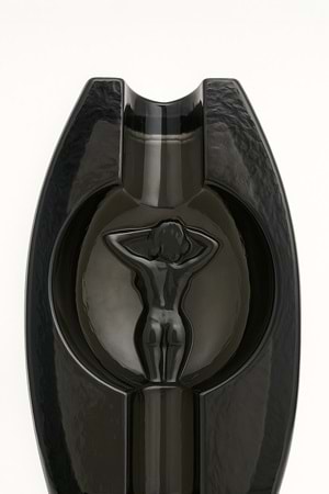 El Yapımı Vegas Premium Füme Cam Puro Küllüğü