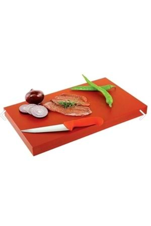 Polietilen Kesme Tahtası Kırmızı 20*30*1 Kalınlık Kasap Şarküteri Levha