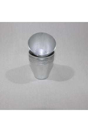 Alüminyum Krem Karamel Kabı 7*6 Cm 6 Adet