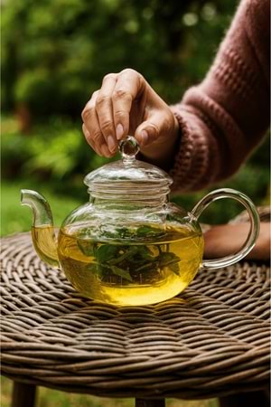 Isıya Dayanıklı Cam Bitki Çayı Demliği – Şeffaf Borosilikat Cam Çaydanlık ve Demlik Seti