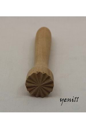 Ahşap Kalın Dişli Bar Tokmak Mojito 22 Cm Havan