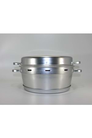 Alüminyum Ocak Üstü Kek Tenceresi 28 cm Eski Usül Kek