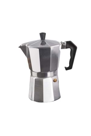 Ocaküstü Moka Pot 3 Fincanlık Alüminyum Kahve Espresso Cezvesi