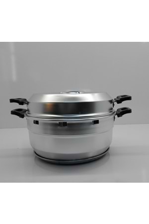 Ocak Üstü Kek Tenceresi Alüminyum Büyük Boy 28 Cm Pasta Tencere