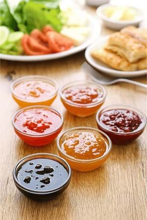 6’lı Şeffaf Cam Reçellik – Kahvaltı Sunum Kasesi - Reçel & Bal Sunumluk