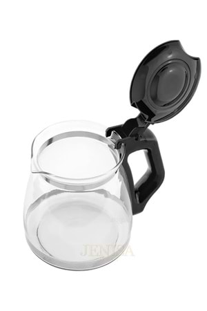 Isıya Dayanıklı Büyük Cam Demlik – 1700 ml Kapasiteli, Çelik Süzgeçli ve Kapaklı Tasarım