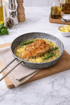 Stone-H 28 cm Çizilmez Yanmaz Yapışmaz Tava