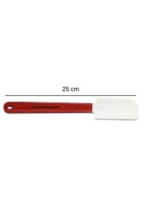Silikon Spatula Isıya Dayanıklı – Yapışmaz Esnek Pancake Mutfak Aparatı 25 cm