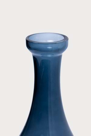 Mavi Cam Kapaklı Sürahi - Mavi Renk Modern Tasarım