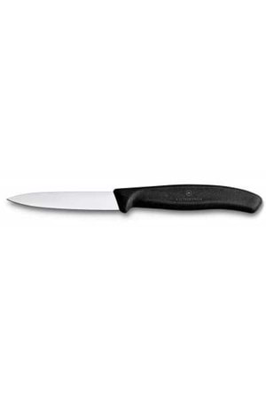 Victorinox 6.7603 Sivri Uçlu Soyma Bıçağı 8cm Bıçak Siyah
