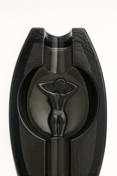 El Yapımı Vegas Premium Füme Cam Puro Küllüğü