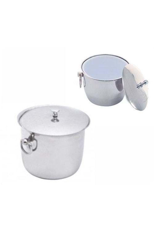 Yiğitsan No 1 Termoslu Buz Kovası Kulplu Çelik Buz Kova