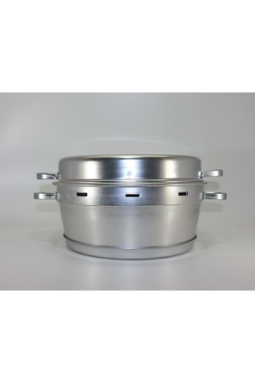 Alüminyum Ocak Üstü Kek Tenceresi 28 cm Eski Usül Kek