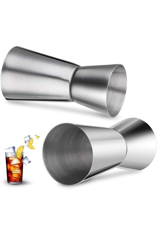 Paslanmaz Çelik Mat Jigger 30/60 Ml