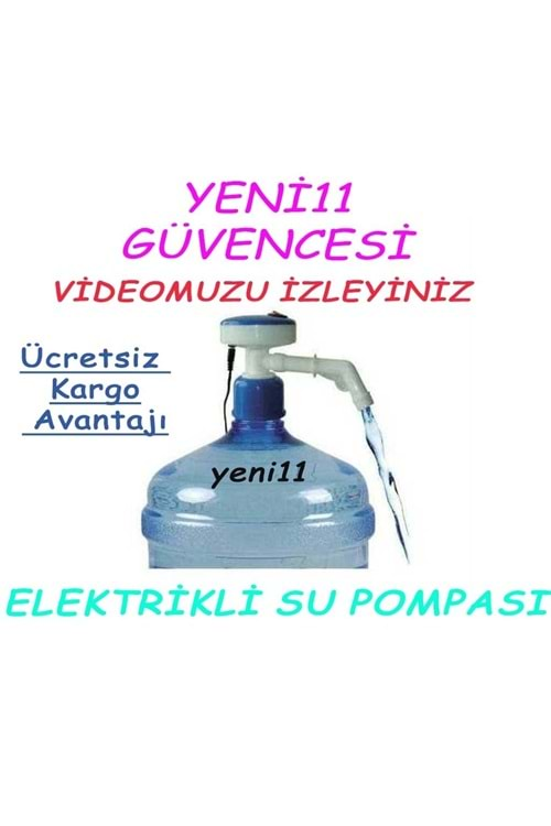 Elektrikli Damacana Su Pompası