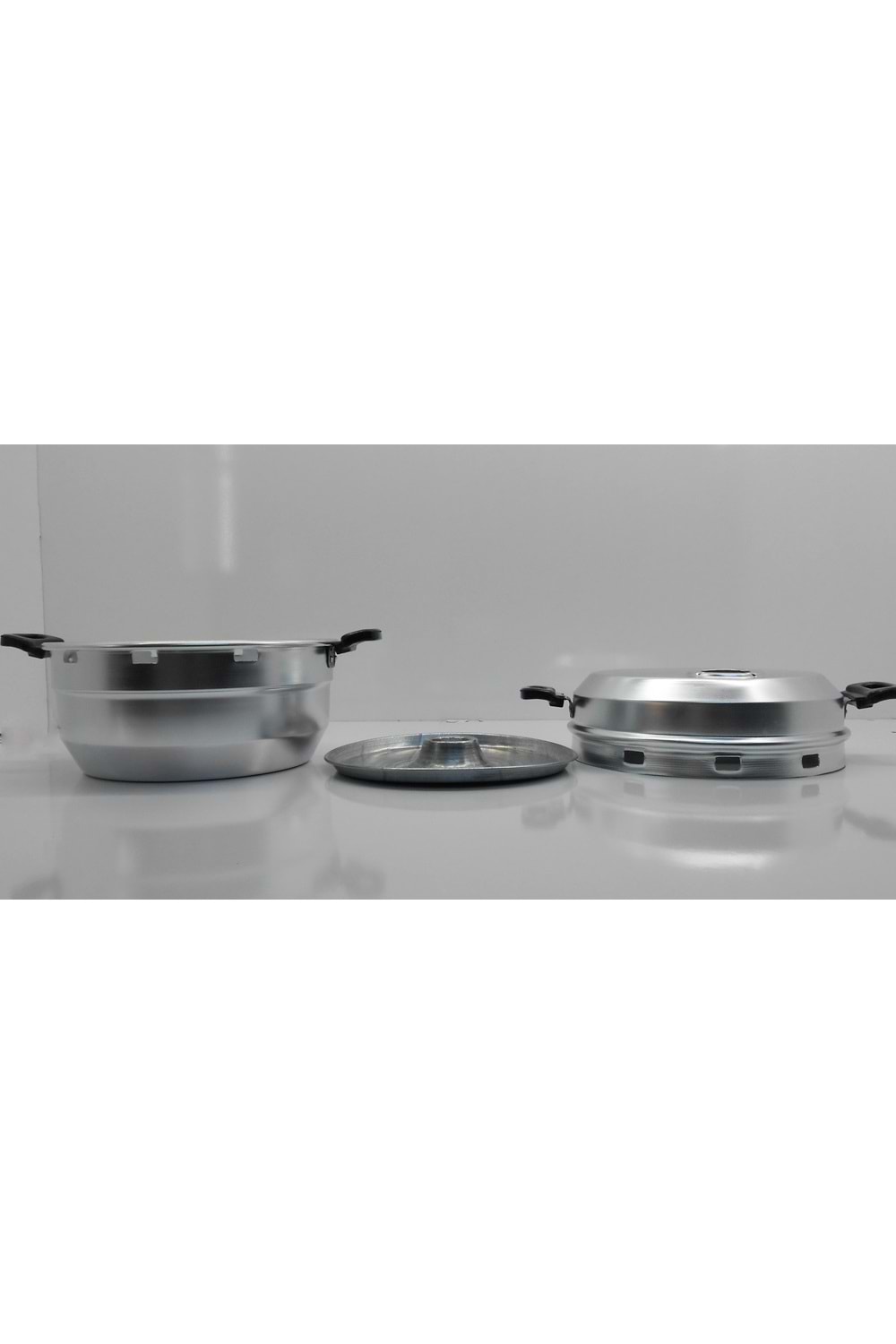 Ocak Üstü Kek Tenceresi Alüminyum Büyük Boy 28 Cm Pasta Tencere