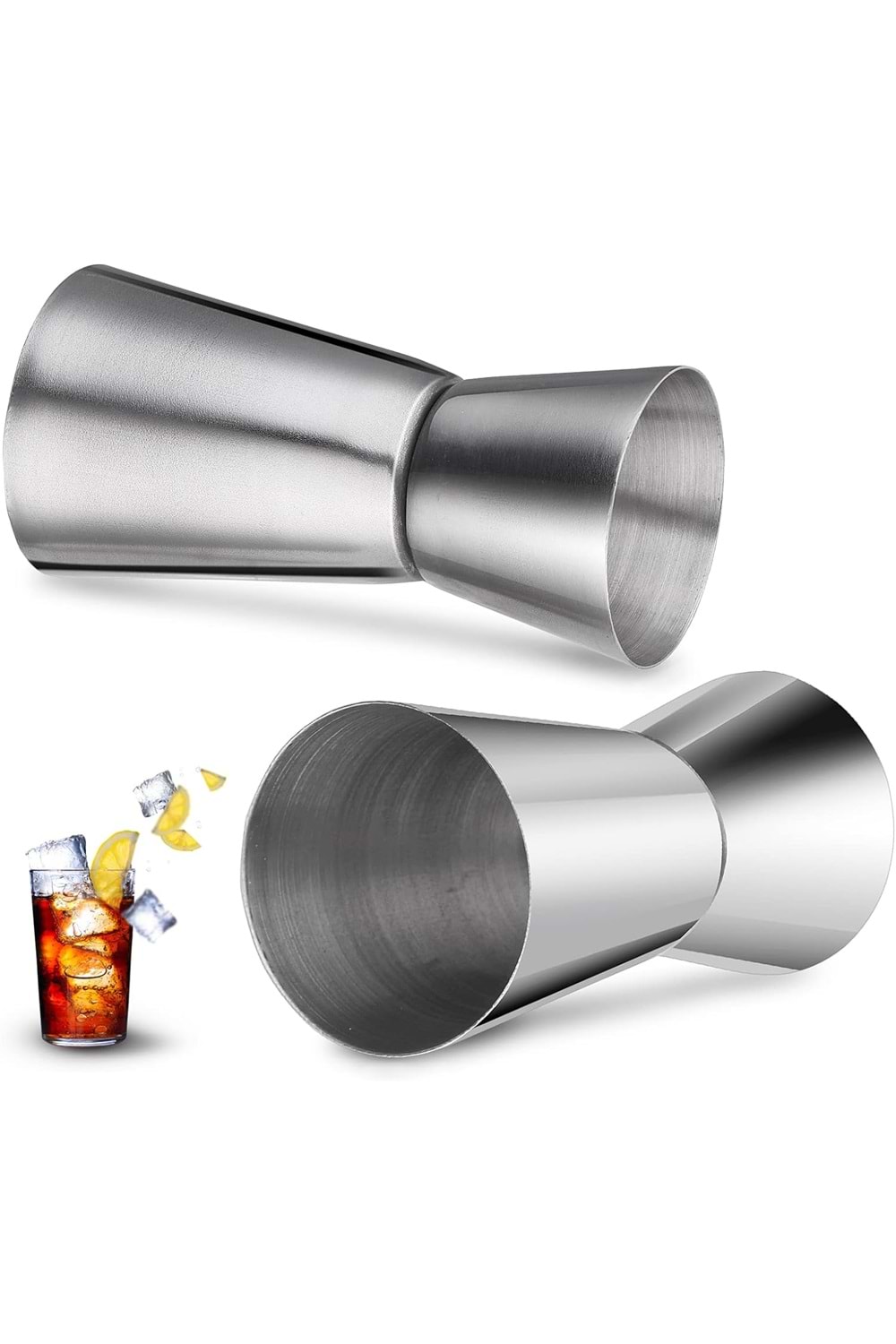 Paslanmaz Çelik Mat Jigger 30/60 Ml