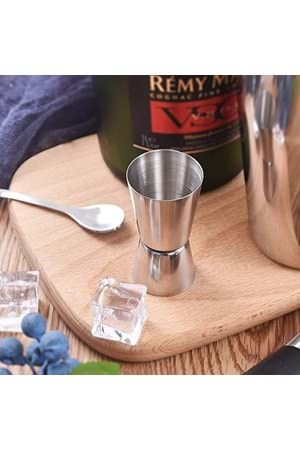 Paslanmaz Çelik Mat Jigger 30/60 Ml