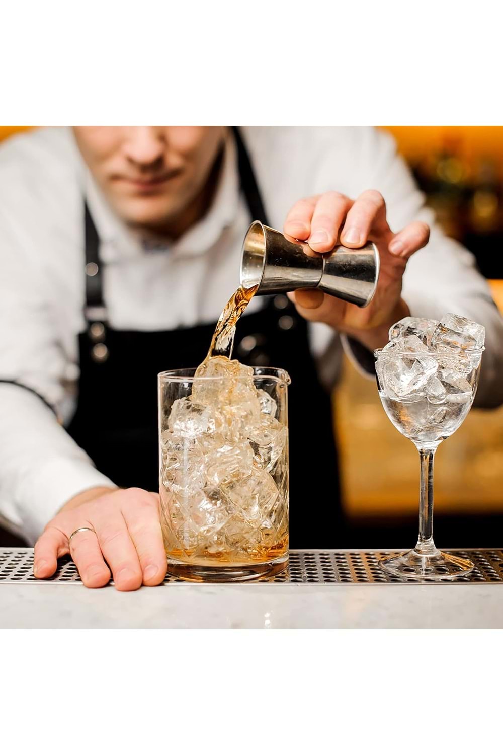 Paslanmaz Çelik Mat Jigger 30/60 Ml