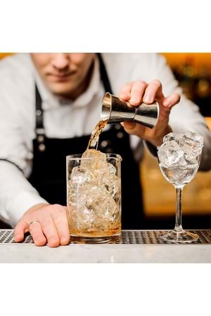 Paslanmaz Çelik Mat Jigger 30/60 Ml