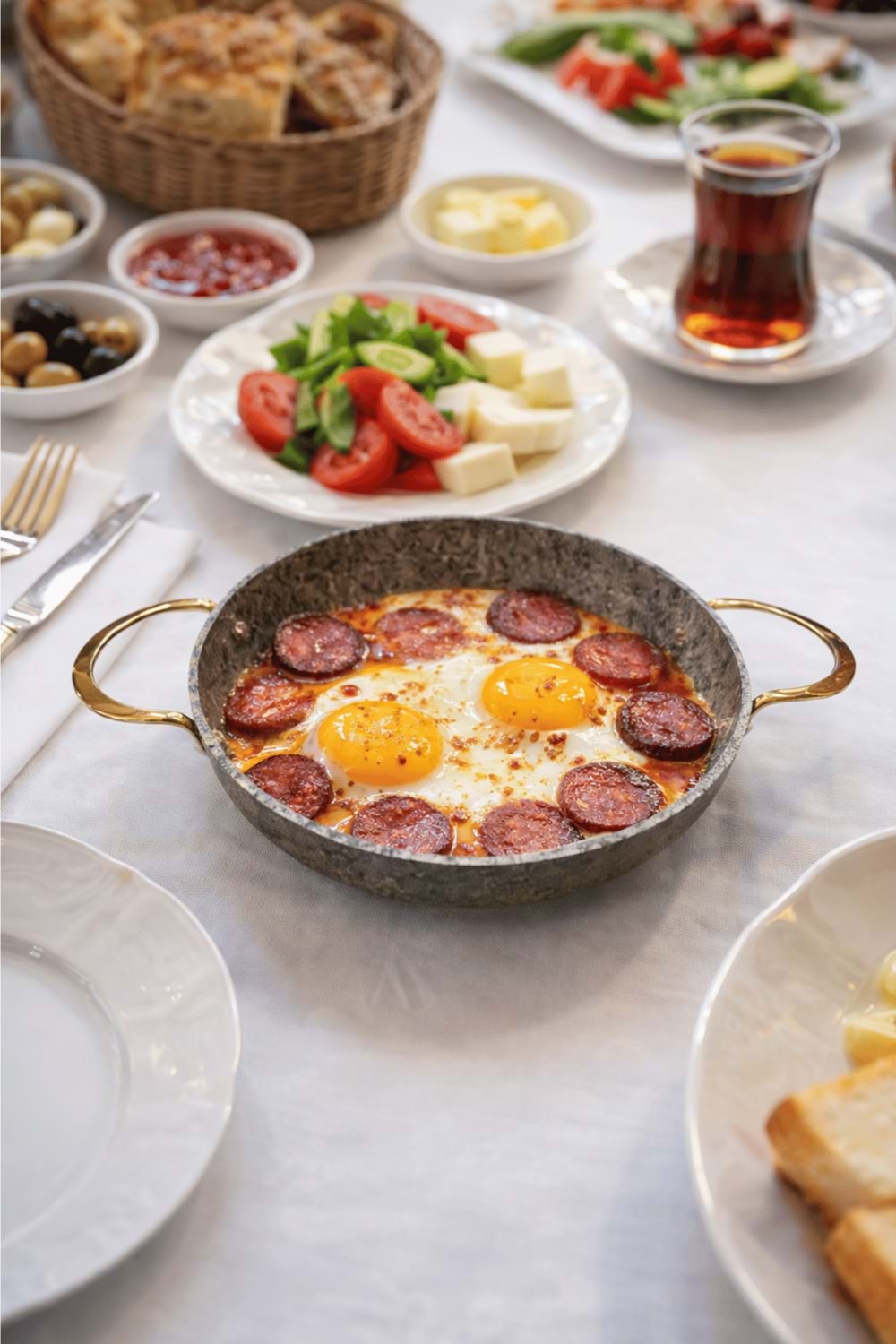 Stone-H 18 cm Çizilmez Yanmaz Yapışmaz Sahan